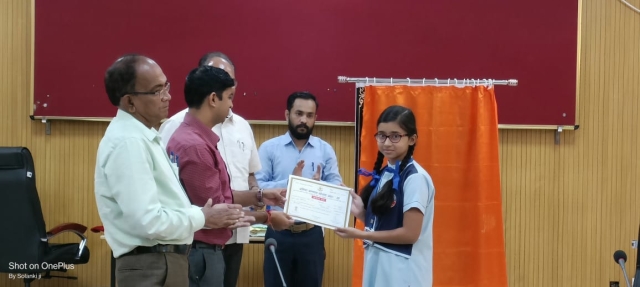 PSY Meritorious honor in Sagar Collectorate